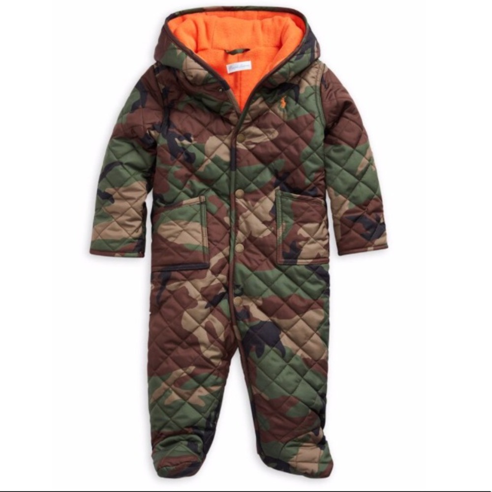 NEW Ralph Lauren Snowsuit/Bunting 3M